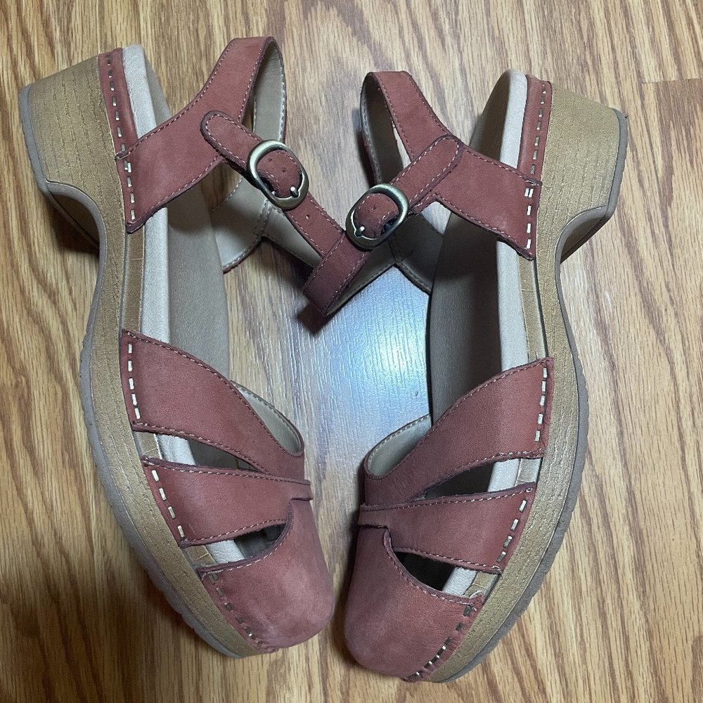 Dansko Betsey Cinnamon Mary Jane Sandal 6.5-7 (37)